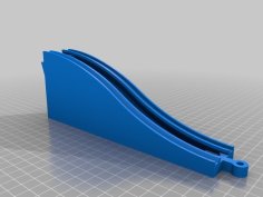 Train Bridge Ramp 3D Printer Model