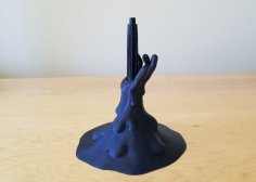 Sludge Hand Pen Holder 3D Printer Model