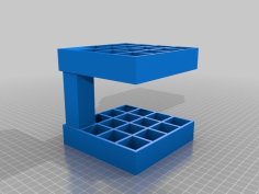 Upright Brush Holder 3D Printer Model