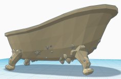 Oceanic Bathtub 3D Printer Model