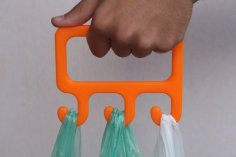 Bag Holder – Shopping Handle 3D Printer Model