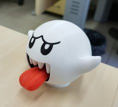 Boo From Mario Games – Multi Color 3D Printer Model