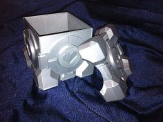 Companion Cube Gift Box 3D Printer Model