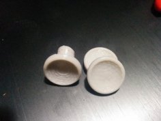 Textured Concaved Fidget Caps 3D Printer Model