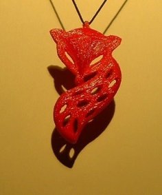 Lucky Fox Pendants 3D Printer Model