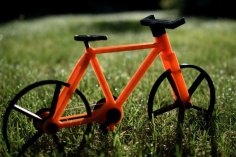 Functional Road Bike 3D Printer Model