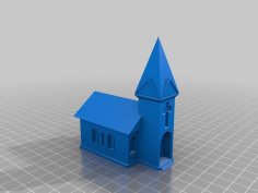 Church 3D Printer Model