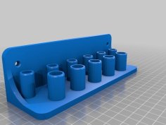 Screwdriver Holder – Wall Mount 3D Printer Model