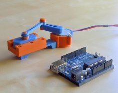 Slide Mechanism For Arduino 3D Printer Model