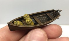 Wooden Clinker Boat – 1:87 Scale 3D Printer Model