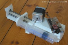 SyriGo – Open Hardware Programmable Syringe Pump 3D Printer Model