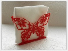 Napkins Holder “Butterfly” 3D Printer Model