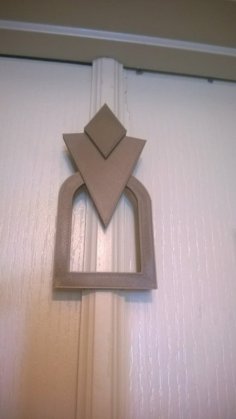 Skyrim Door Quest Plaque 3D Printer Model