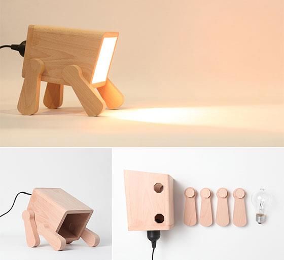 Go Nature 9 design di lampade in legno creativi e fantastici