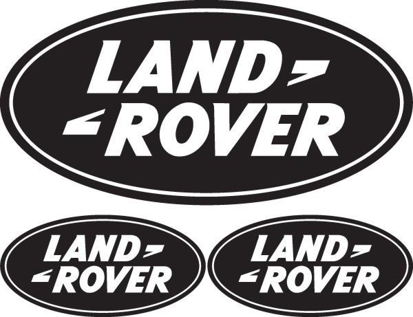 Логотип Land Rover в формате dxf