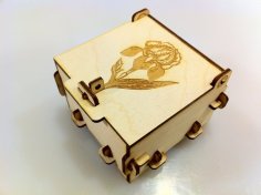 Laser Cut Pinned Box