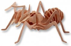 النمل 3D لغز ملف DXF