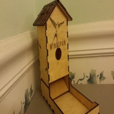 Laser Cut Wingspan Dice Tower Remix