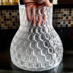 Hex Vase 06 3D Printer Model