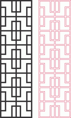 Diseños de patrones geométricos Dxf 2d