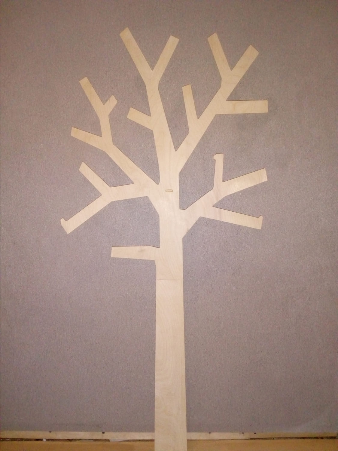 Laser Cut Tree Wall Decor Toilet Roll Holder Free Vector