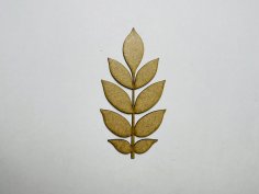 Laser Cut Wooden Ash Leaf Cutout Unfinished Wood Ash Leaf Shape Free Vector