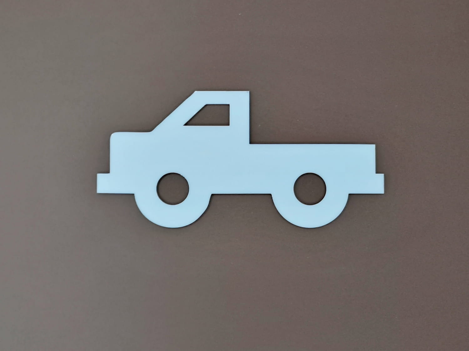 Laser Cut Truck Wood Cutout Unfinished Pickup Truck Shape Free Vector