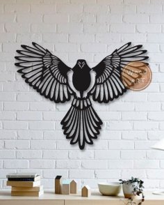 Pájaro del panel de pared