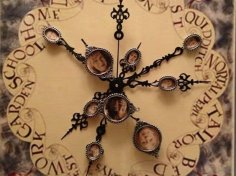 Reloj Harry Potter Weasley cortado con láser