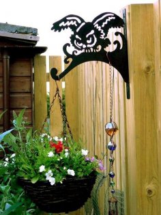 Wrought Iron Flower Pot Hangers