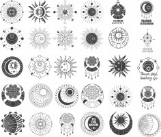 Celestial Bodies Celestial Objects Free Vector