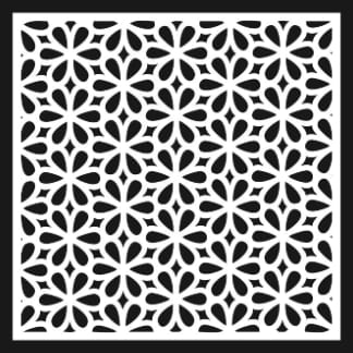 Decorative Panel Pattern For CNC Laser Cutting Free Vector