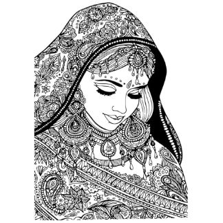 Indian Bride Free Vector