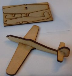 Laser Cut Focke-Wulf Fw 190 DXF File