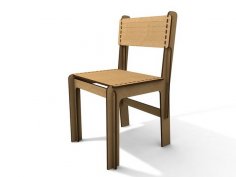 Opensource Lasercut Chair Free Vector