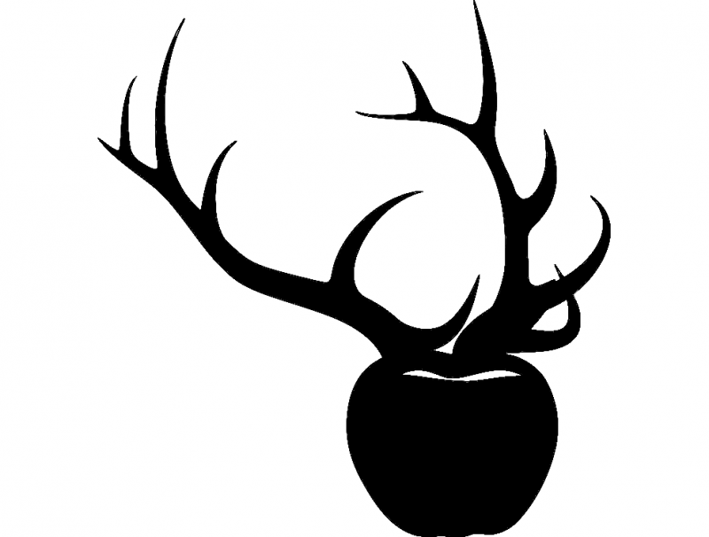 Логотип Bull Run.2 Файл dxf