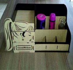 Makeup box DXF File