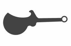 Guitaropener Redesign DXF File