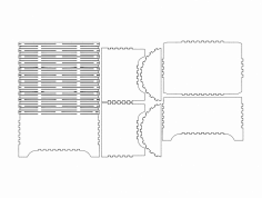 Medium Ques 20×10 dxf File