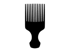 Fichier dxf de cure-cheveux