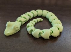 Articulated Snake 3D Printer Model