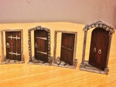 28mm Doors – Zombicide 3D Printer Model