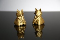 Ohina Fox Couple 3D Printer Model