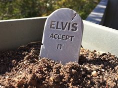 Customizable Head Stone – Grave Stone For Halloween! 3D Printer Model