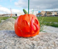 Halloween Pumpkin 3D Printer Model