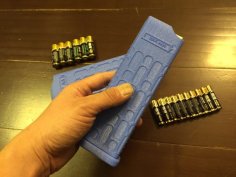 BatteryMag For AAA Batteries 3D Printer Model