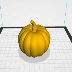 Pumpkin 3D Printer Model