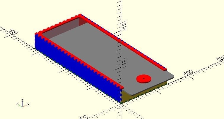 Laser Cut Parametric Slide Box