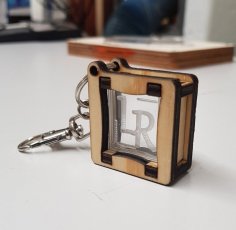 Laser Cut Keychain