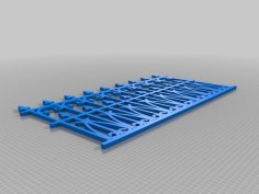 Wrought Iron Fence 3D Printer Model